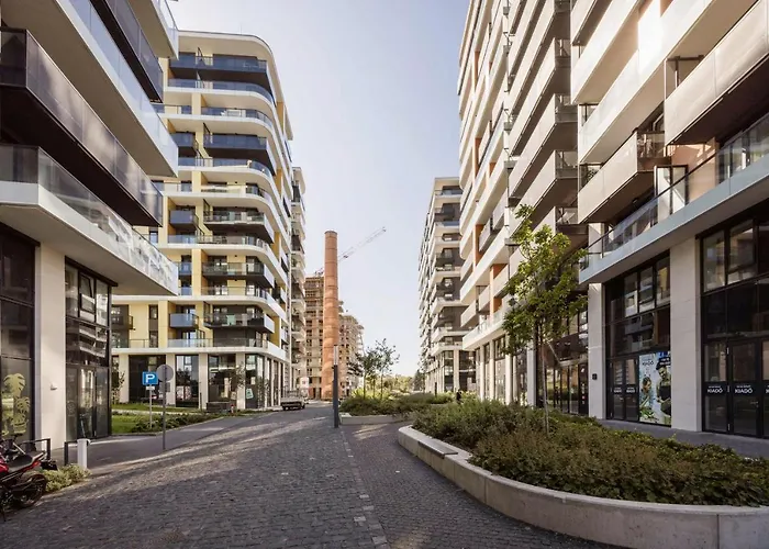 Apartment Modern Riverside With Free Parking